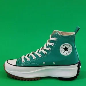 Converse Run Star Hike High 'Court Green Gum' Platform Sneakers 170441C NWT - Main Image